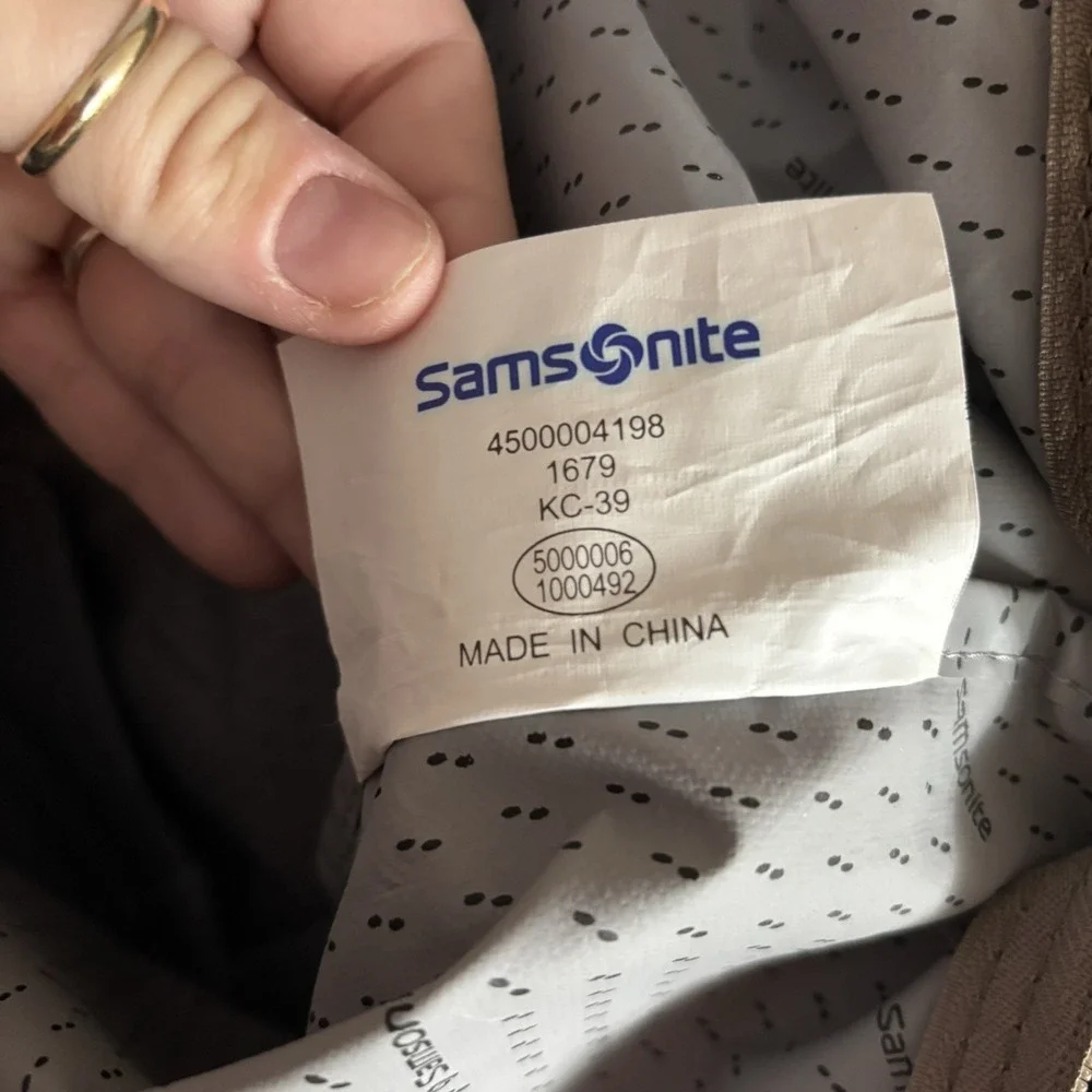 Samsonite Yacht Tote Bag, Navy Beige 2-tone, 24